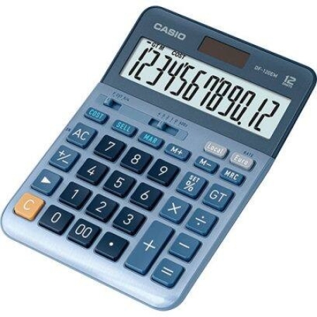 CASIO CALCULATOR DF-120EM 17.9X12.6CM 12DIGITS