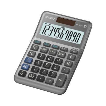 CASIO CALCULATOR MS-100FM 14.85X10.1X2.76CM 10DIGITS