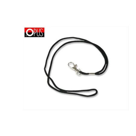 OPUS NAME BADGE CORD STRAP BLACK