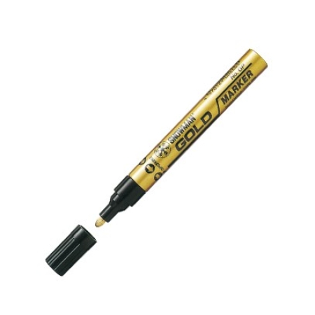 SNOWMAN PAINT MARKER GOLD GP12