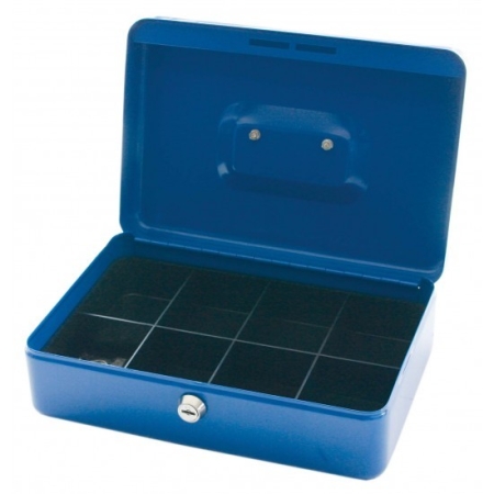 CASH BOX W/KEY LOCK 10 25X18X9CM"