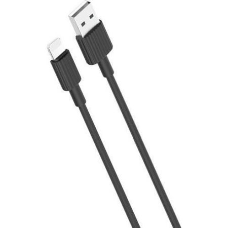 XO NB156 CHARGER CABLE LIGHTNING 1M BLACK