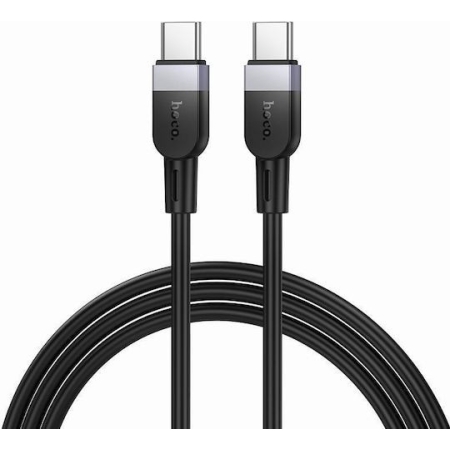 HOCO X109 ENERGY 60W CHARGER CABLE TYPE C IN TYPE C 1M BLACK