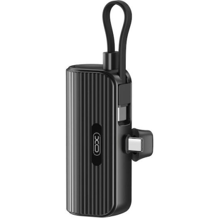 XO PR220 POWERBANK POCKET TYPE C PLUG AND TYPE C CABLE