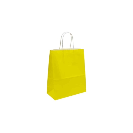 METRON KRAFT BAG YELLOW 22X27X11CM 110GR