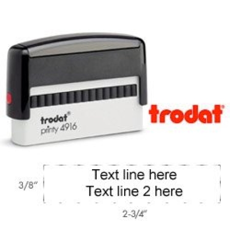 TRODAT STAMP 4916 70X10MM