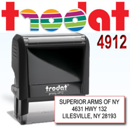 TRODAT STAMP 4912 47x18MM