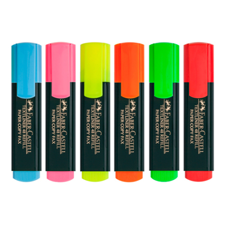 FABER CASTELL TEXTLINER 48 REFILL FLUO