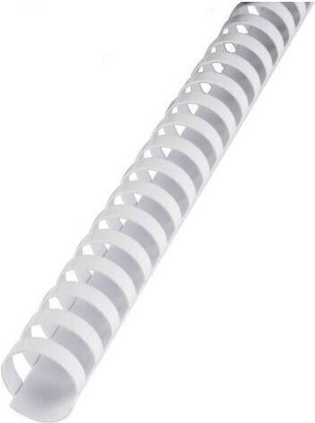 OPUS BINDING COMB 45MM 400SHEETS WHITE 50PCS