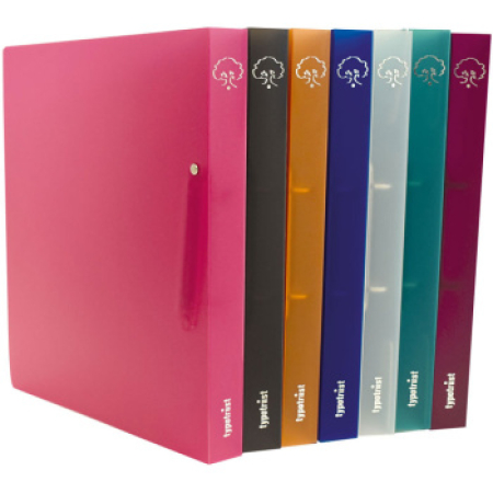 TYPO A4 PP RING BINDER 2-RING