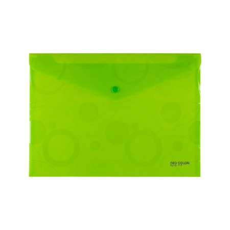 BUTTON ENVELOPES  A5  GREEN