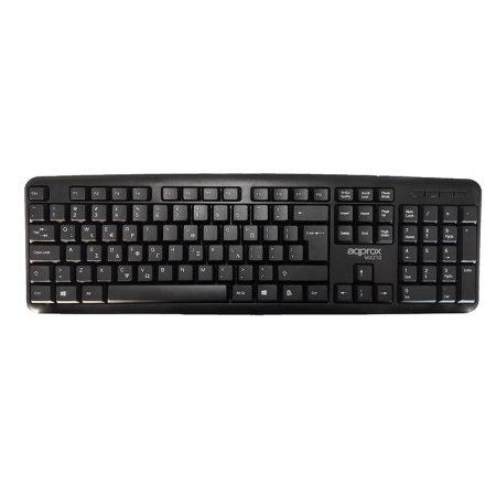 APPROX KEYBOARD USB MK210 BLACK GR