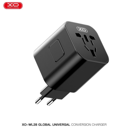 XO WL28 TRAVEL ADAPTOR FOR UK,EU,US