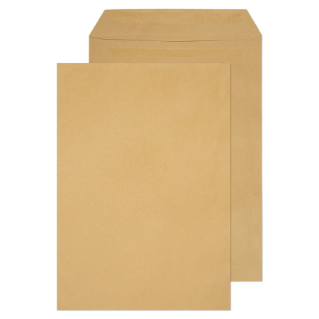 A5 TYPO ENVELOPE BROWN 162X299MM (250PCS/BOX)