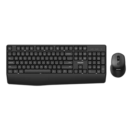 PHILIPS SPT6348 WIRELESS SET MOUSE & KEYBOARD BLACK UK