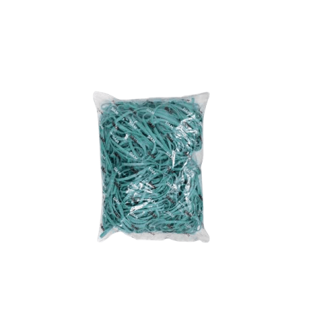 RUBBER BANDS 120MMX5MM 100GR BAG GREEN