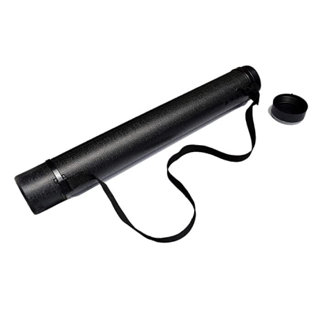 DRAWING TUBE 63-103CM BLACK 8.5