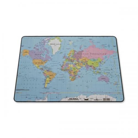 CENTRUM DESK MAT A3 WORLD MAP PLASTIC