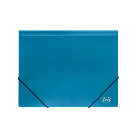 FOROFIS BUTTON ENVELOPE WITH FLAP BLUE