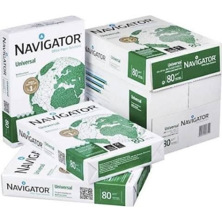 NAVIGATOR COPY PAPER A4 80GSM BOX OF 5 PACKS