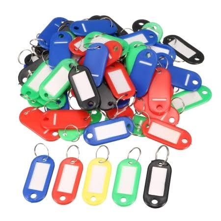 METRON KEY RINGS MULTICOLOR 100PCS
