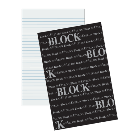 NTELON BLOCK PAD RULED 20X30CM 200P 0182P (5/PACK)